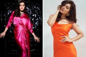 Read more about the article How Raashi Khanna dominated the monsoon dull with pops of pink and orange for Thank You promotions