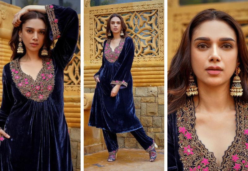 Aditi Rao Hydari for Amazon Prime Video's Jubilee promotions (Photo credits: Instagram)