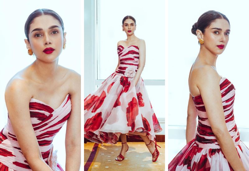 Aditi Rao Hydari for Amazon Prime Video's Jubilee promotions (Photo credits: Instagram)