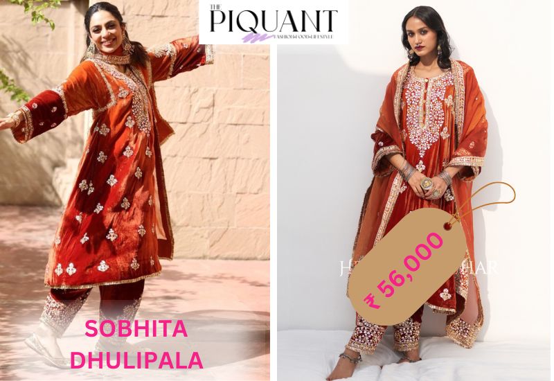 Price Tag - Sobhita Dhulipala in Heena Kochhar (Photo credits: Instagram)