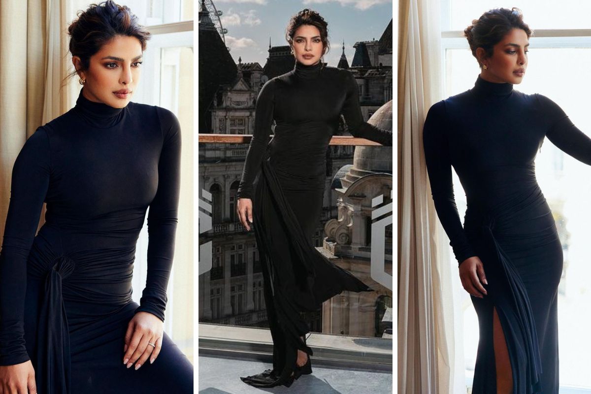 Read more about the article Priyanka Chopra, being a total knockout in classic black