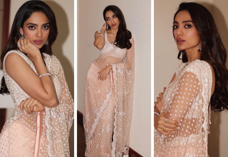 Sobhita Dhulipala for PS 2 promotions (Photo credits: Instagram)