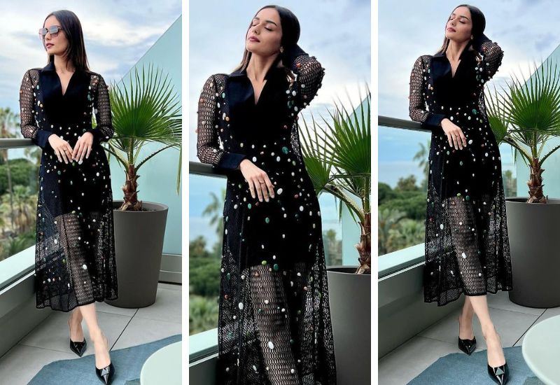 Manushi Chillar Cannes 2023 Fashion Moments (Photo credits: Instagram)