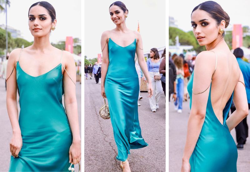 Manushi Chillar Cannes 2023 Fashion Moments (Photo credits: Instagram)