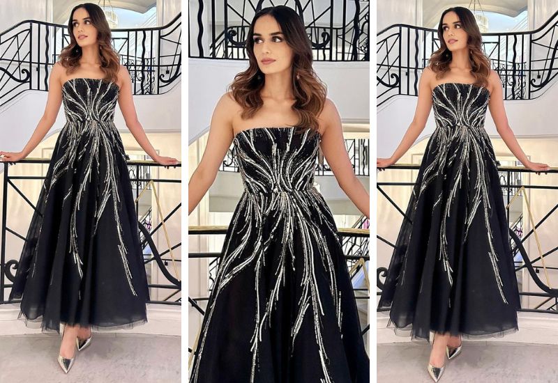 Manushi Chillar Cannes 2023 Fashion Moments (Photo credits: Instagram)