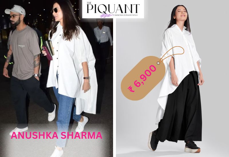 Price Tag: Anushka Sharma in Whim by Poorvi (Photo credits: Instagram)