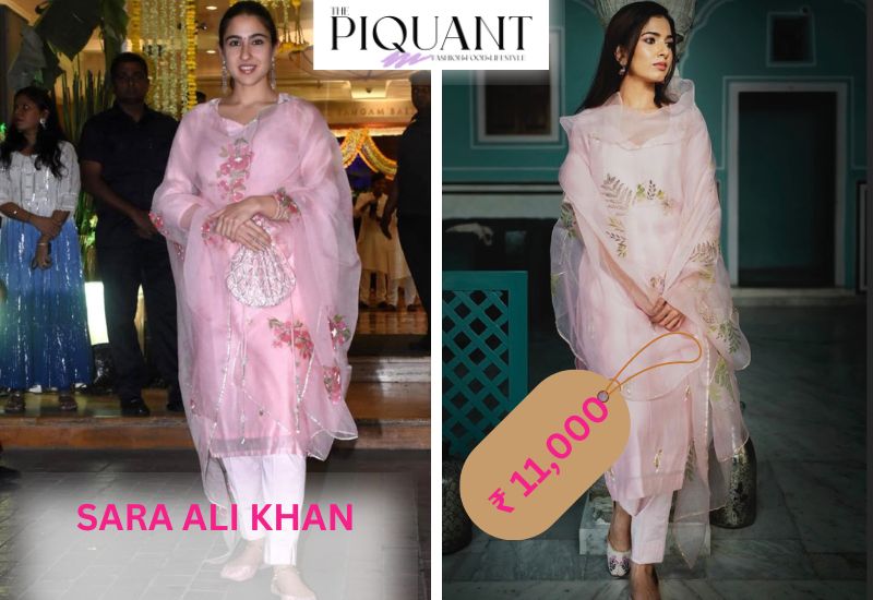 Price Tag - Sara Ali Khan in Muksweta (Photo credits: Instagram)