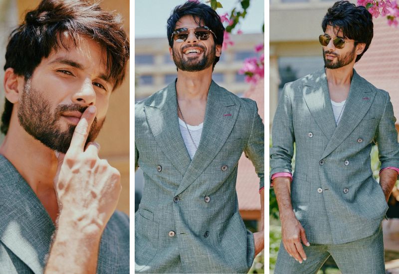 Shahid Kapoor for Bloody Daddy promotions (Photo credits: Instagram)