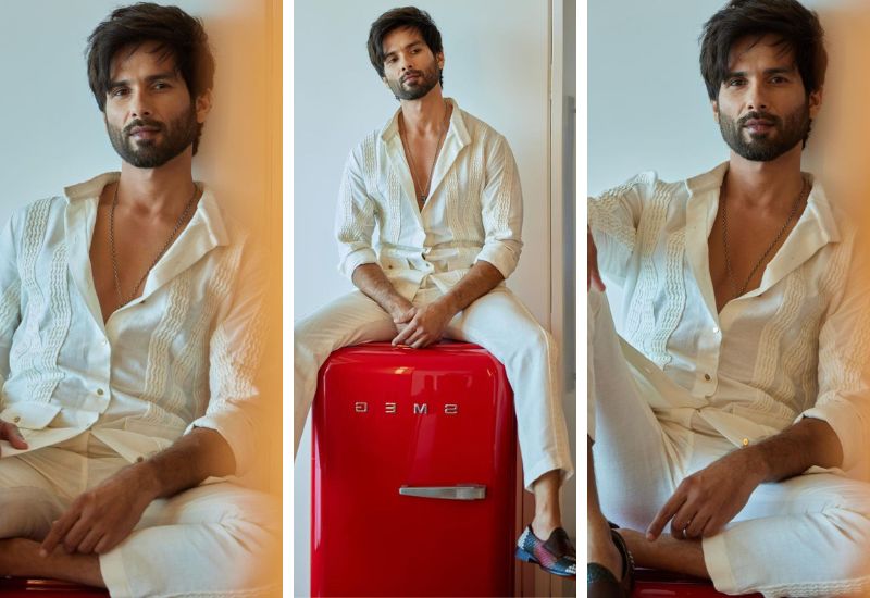 Shahid Kapoor for Bloody Daddy promotions (Photo credits: Instagram)