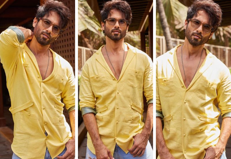 Shahid Kapoor for Bloody Daddy promotions (Photo credits: Instagram)