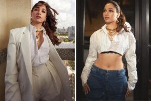 Read more about the article Tamannaah Bhatia showing how to wear whites on hot summer days