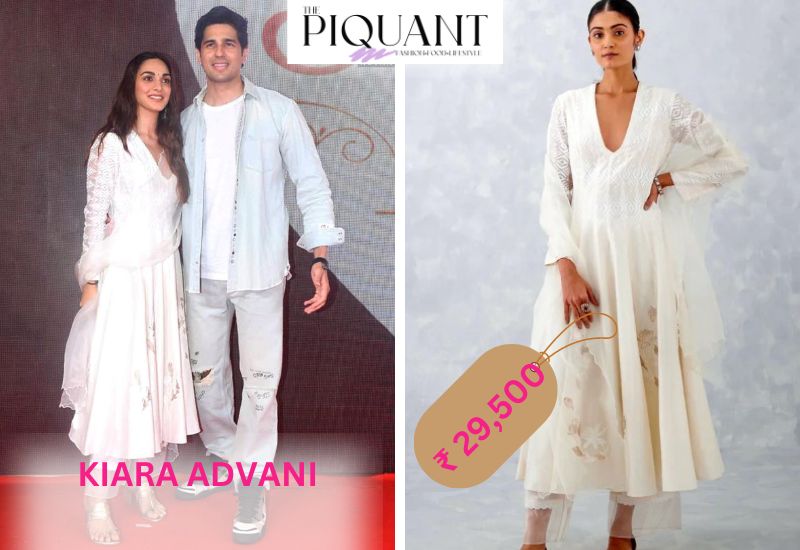 Celebrity Price Tag - Kiara Advani in Devnaagri (Photo credits: Instagram)