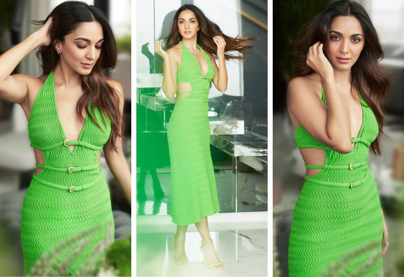 Kiara Advani in Cult Gaia for Satyprem Ki Kahani promotions (Photo credits: Instagram)