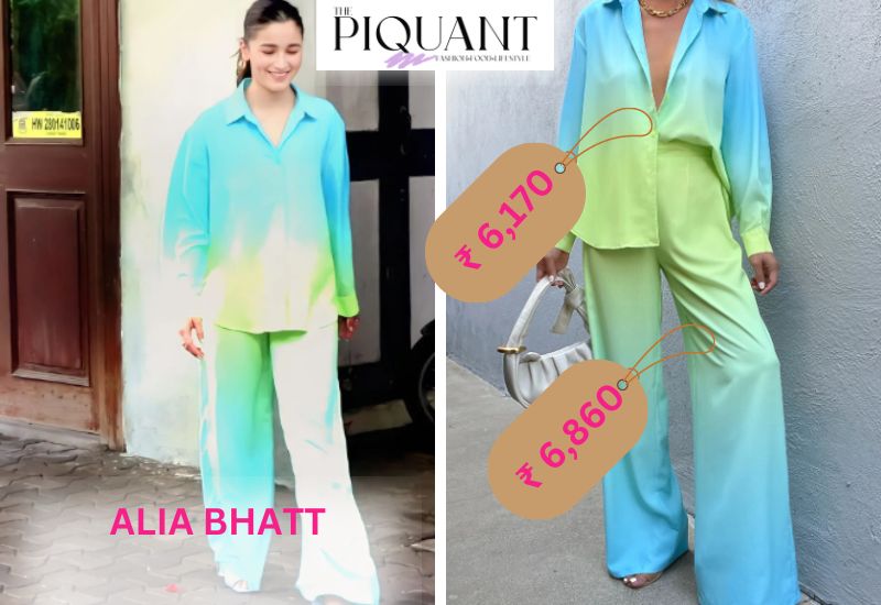 Price Tag - Alia Bhatt in The Runway Label (Photo credits: Instagram)