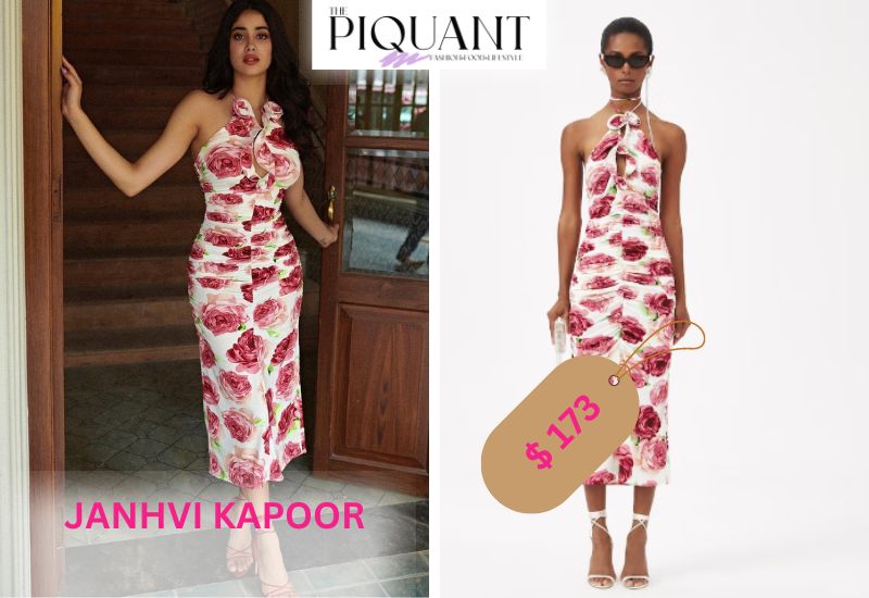 Price Tag - Janhvi Kapoor in Magda Butrym (Photo credits: Instagram)