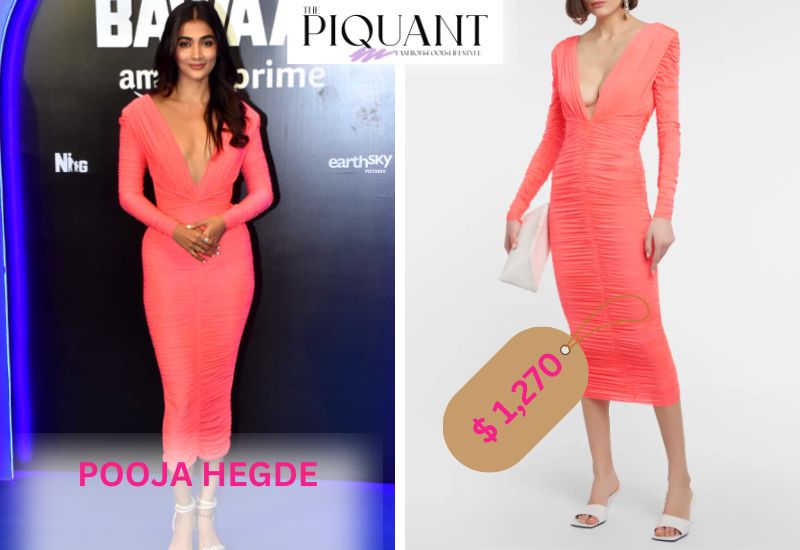 Price Tag - Pooja Hegde in Alex Perry (Photo credits: Instagram)