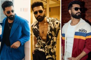 Read more about the article Vicky Kaushal, Dapper with a Dose of Edge For Bad Newz Promotions