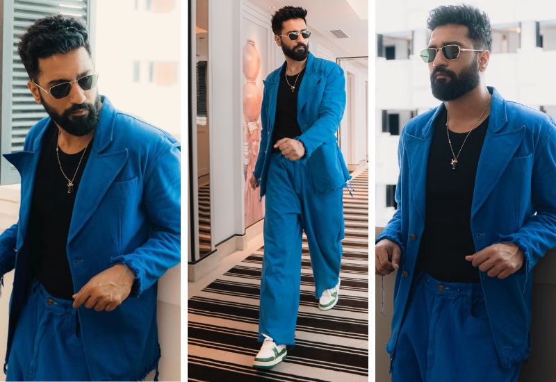 Vicky Kaushal in HUEMN for Bad Newz promotions